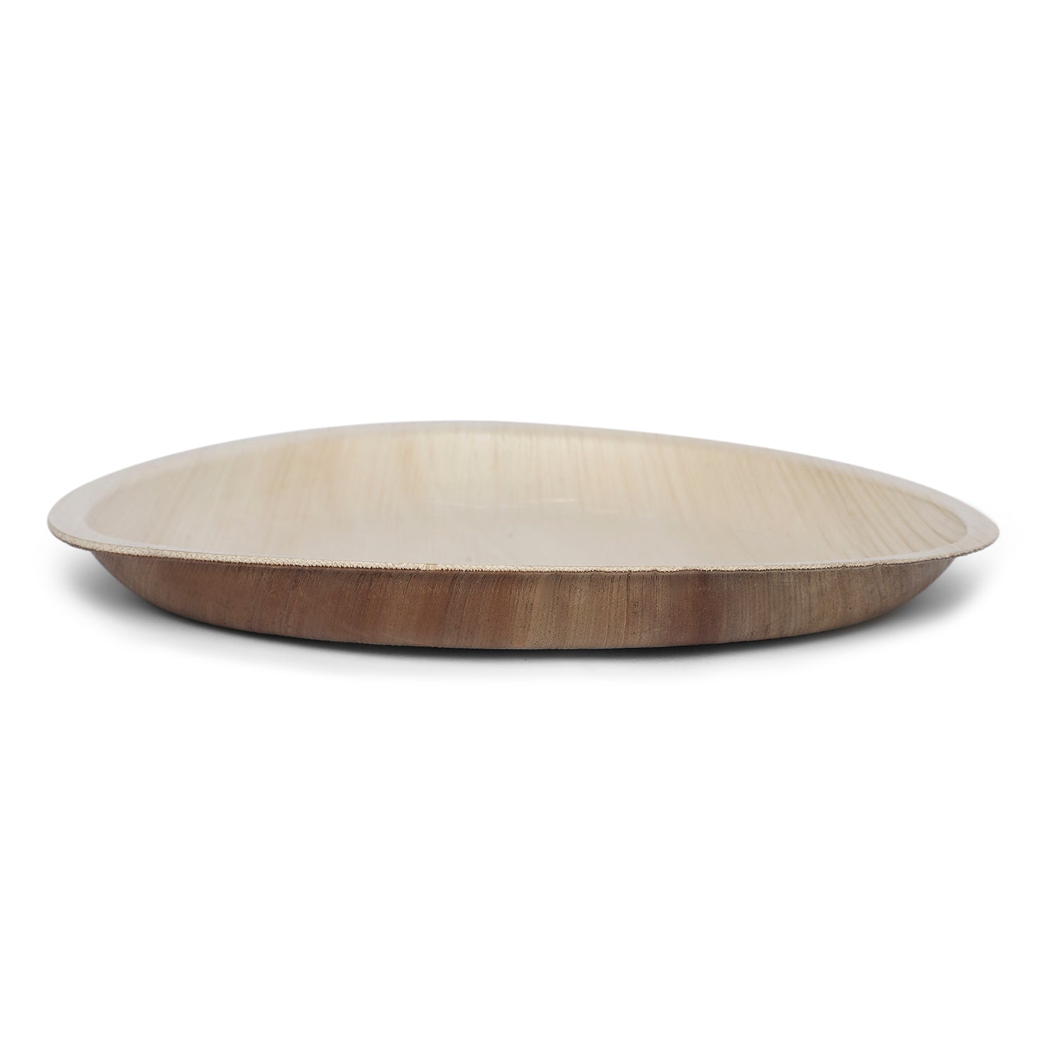 12" Round Areca Leaf Thali Plate - Image 2