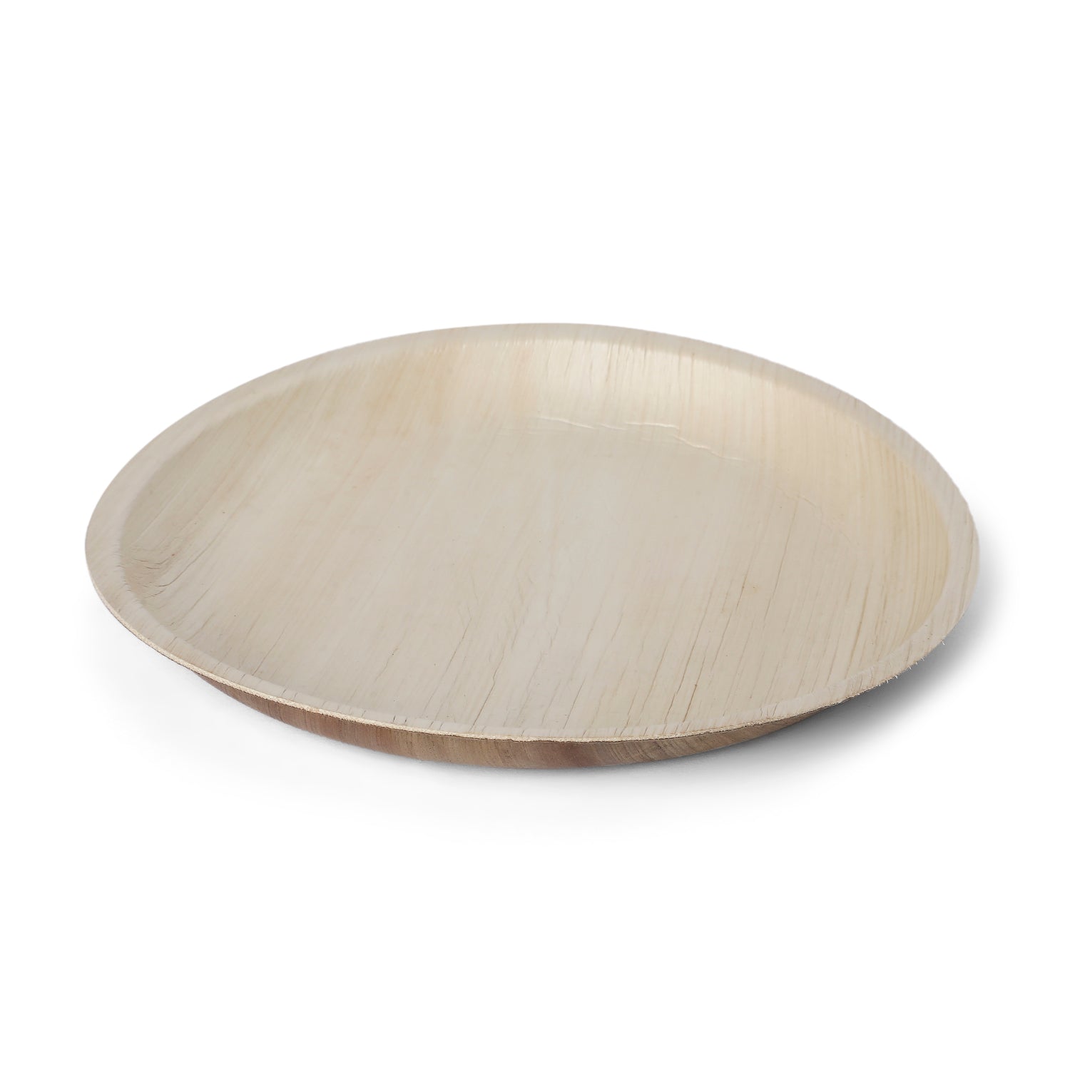12" Round Areca Leaf Thali Plate - Image 3