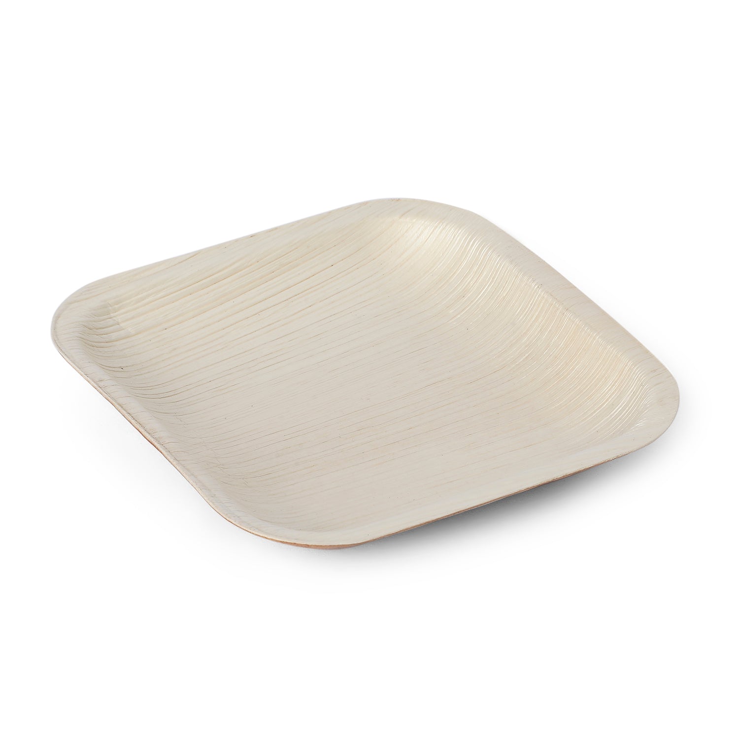 6" Square Areca Leaf Appetiser Plate - Image 3