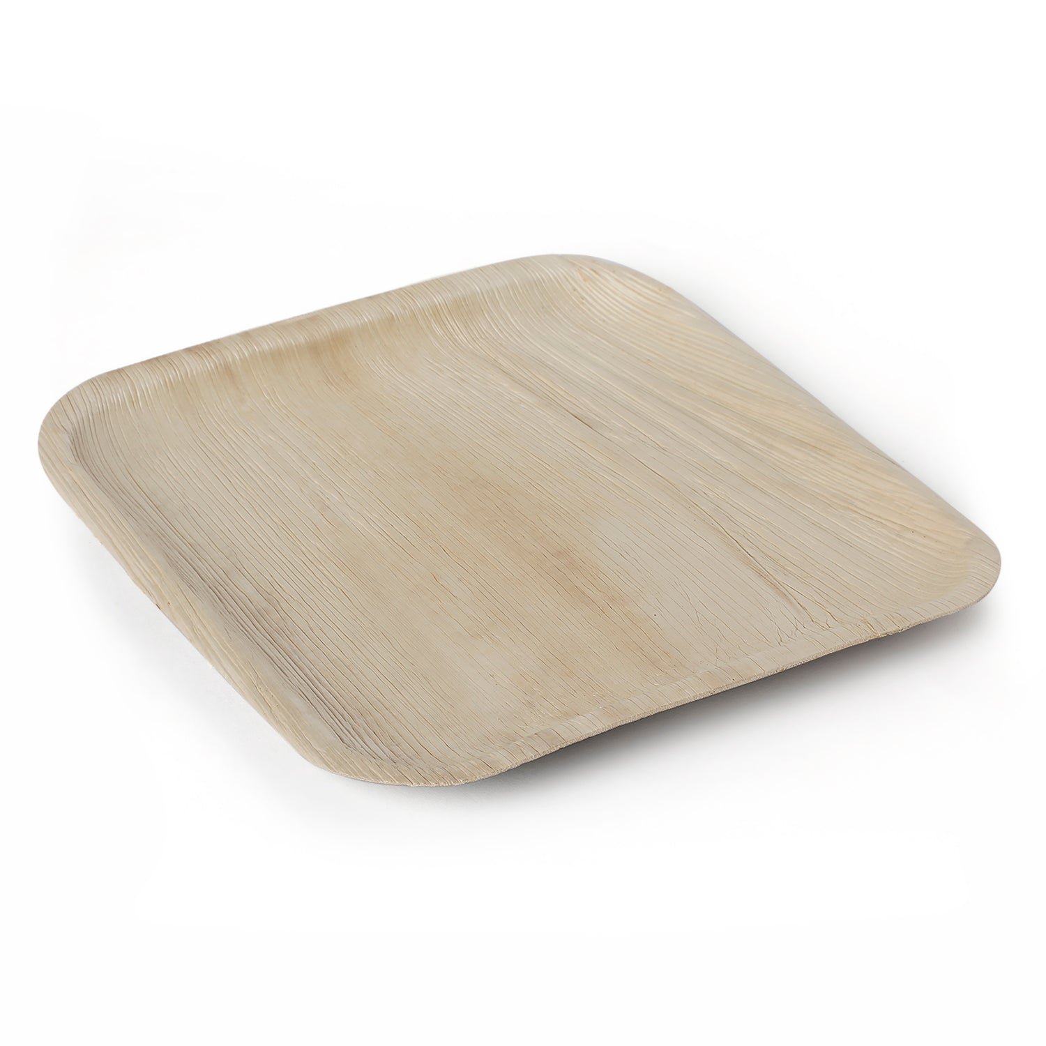 10" Square Areca Leaf Dinner Plate - Image 2